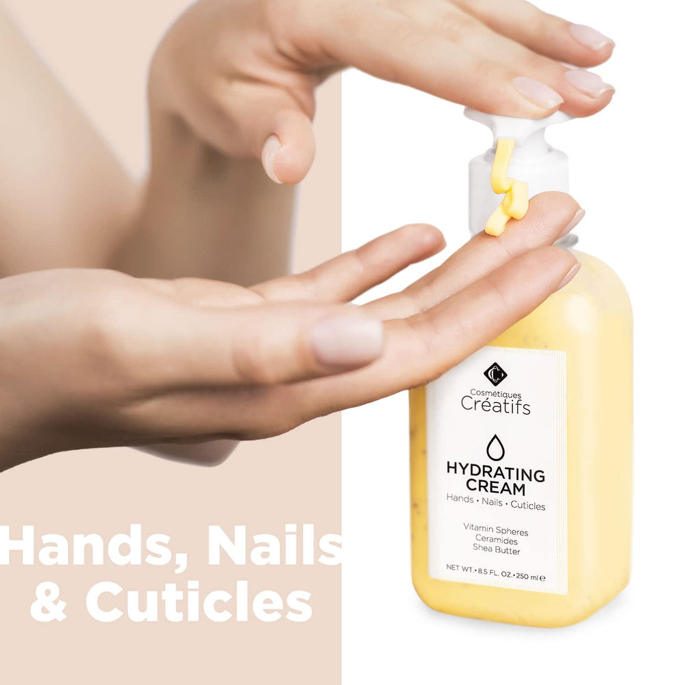 Cosmétiques Créatifs crema de manos, aplicación suave que nutre la piel.