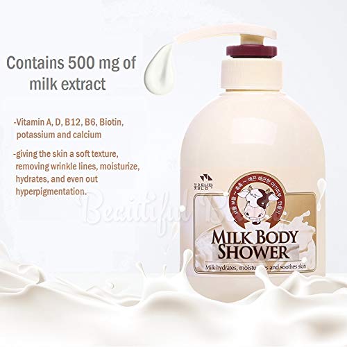 Cosmocow Somang Gel de Ducha con Leche: textura cremosa para piel suave