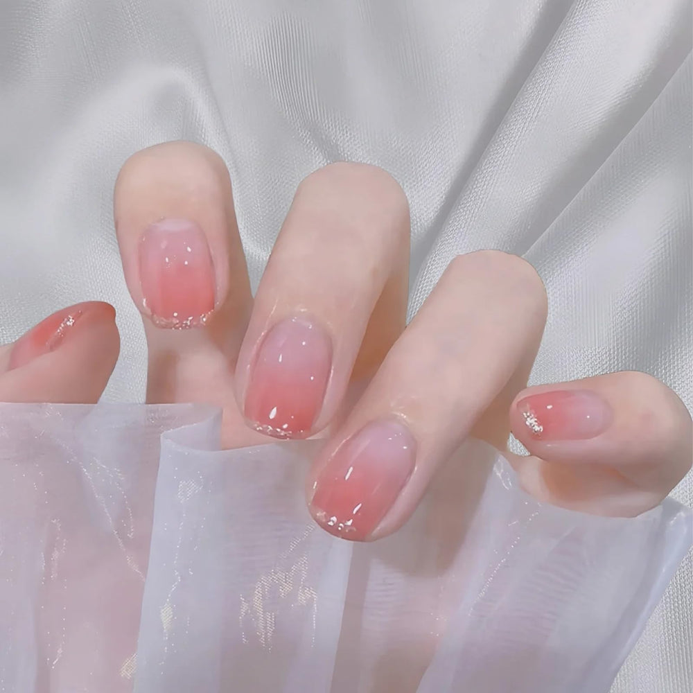 Cosmoo Esmalte modo aplicacion rosado translucido
