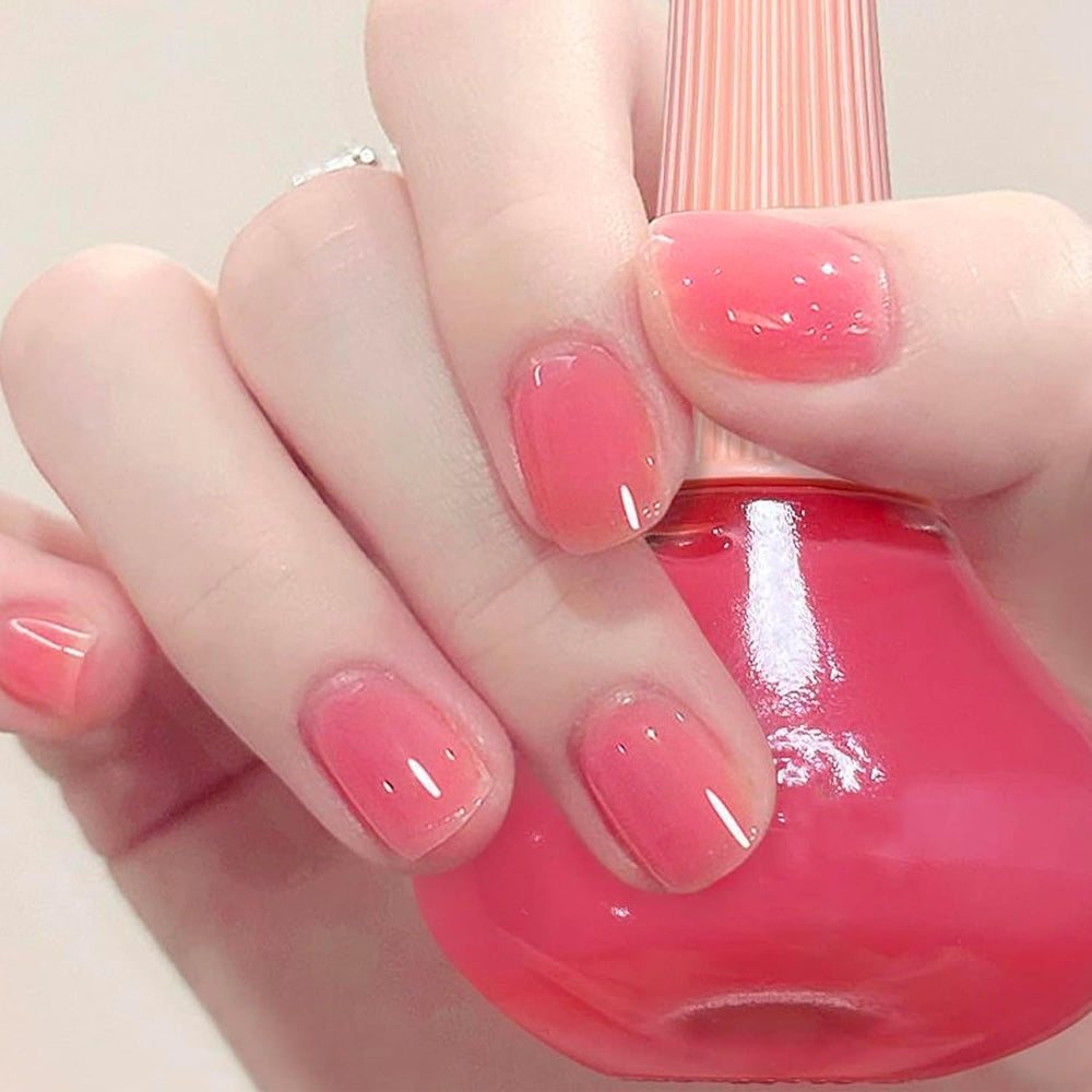 Cosmoo Esmalte regalo para mujeres rosado translucido