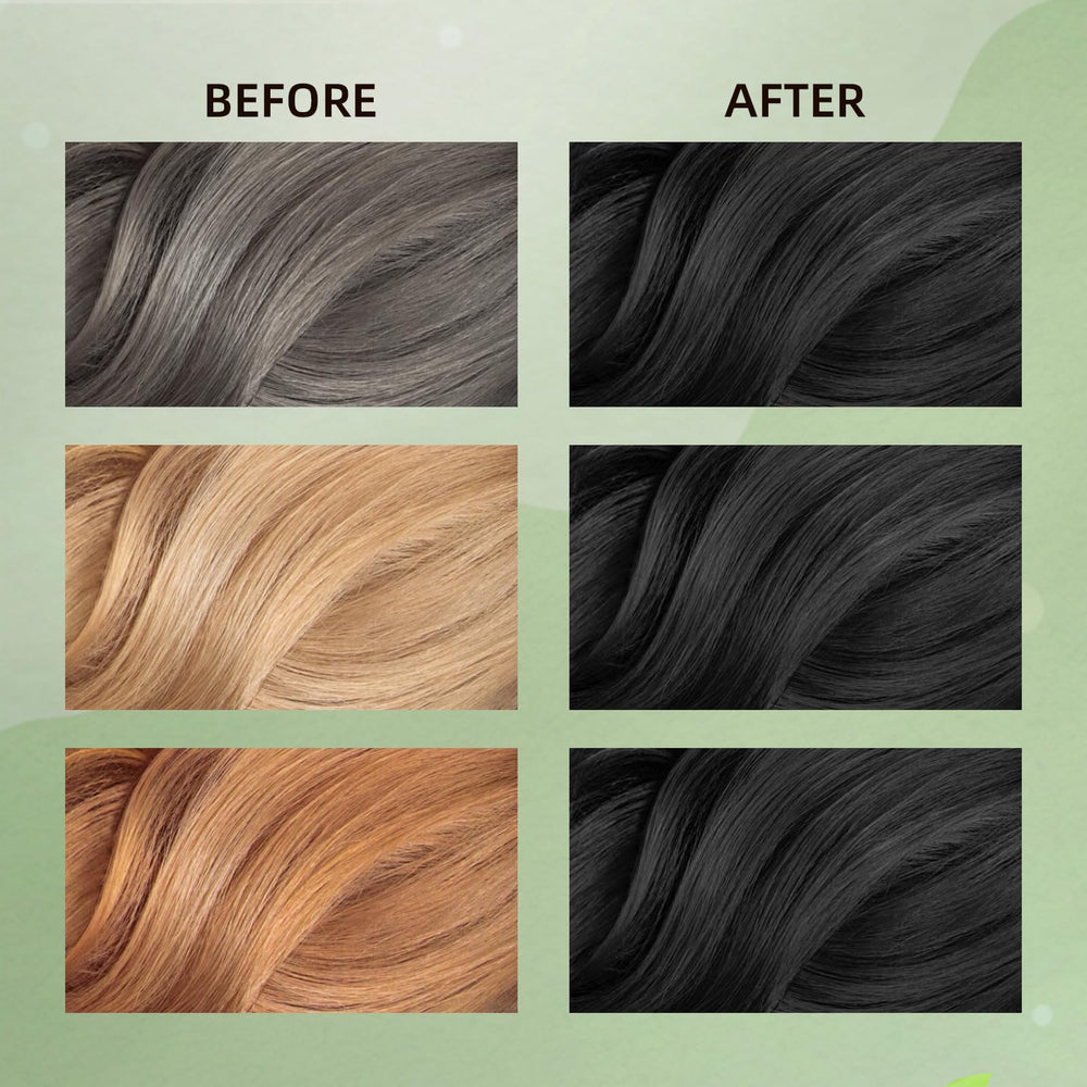 cosmtek champú tintante con aplicación en cabello seco, ofrece proceso fácil y tiempo de 15–20 minutos