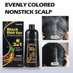 COSMTEK 3 en 1: shampoo, tinte y acondicionador para uso diario