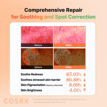 COSRX 5 PDRN B5 Toner, cierre-cap, sellado seguro para viajar.