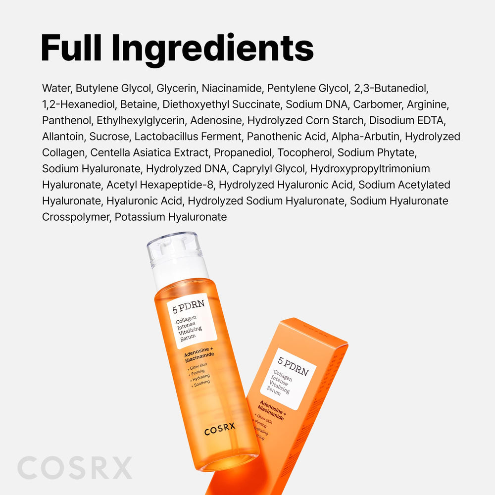 Equilibrio de la piel gracias a COSRX 5PDRN Collagen Serum.