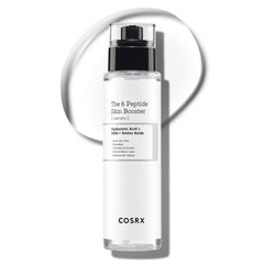COSRX 6X Peptide Collagen Booster Toner Serum: botella elegante para uso diario.