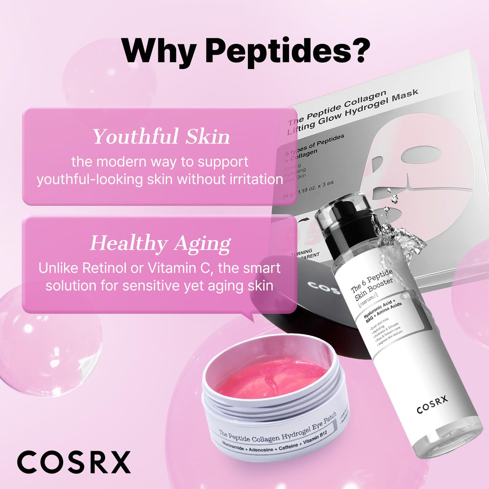 COSRX 6X Peptide Collagen Booster Toner Serum: renovación suave de la piel con este producto.