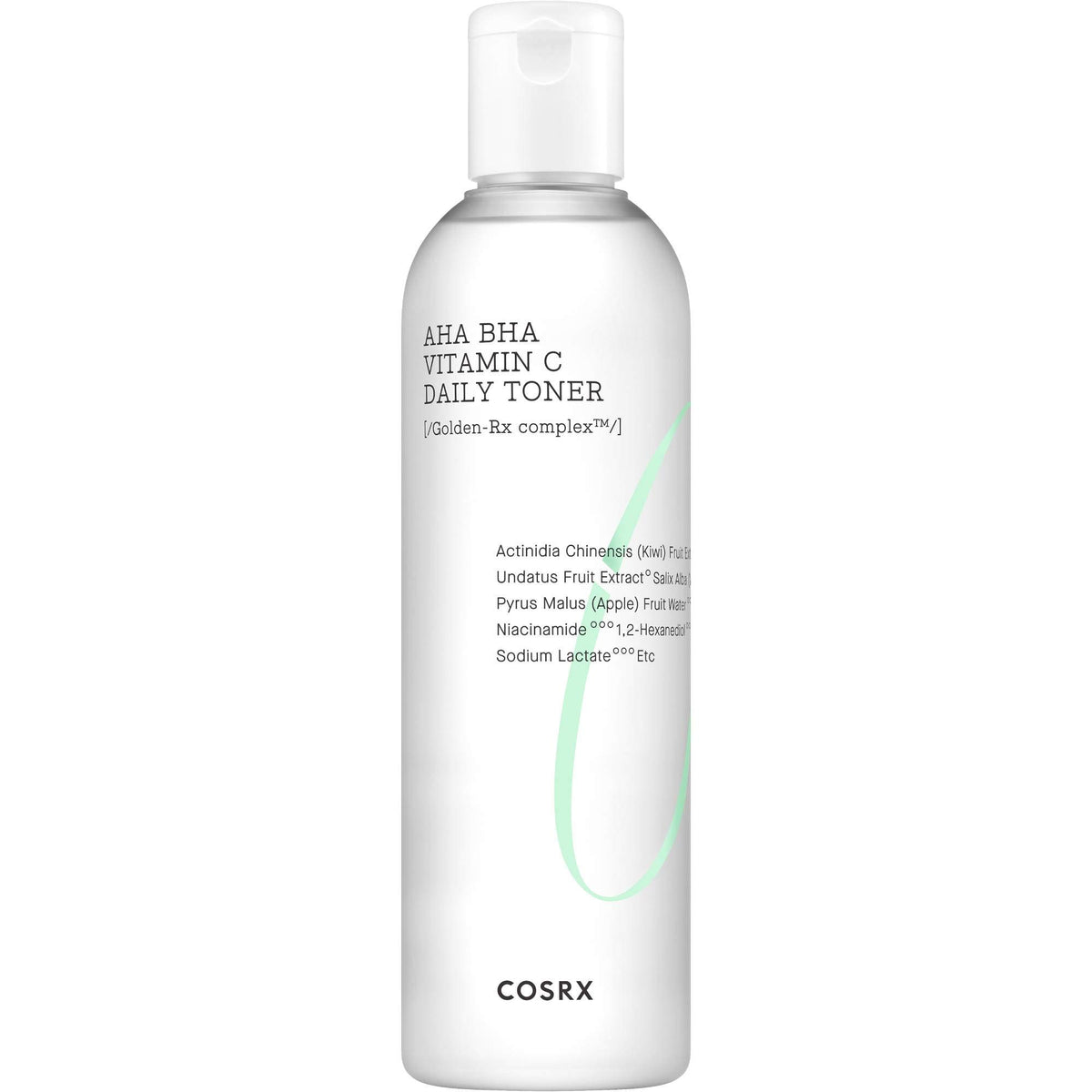 CosRX ABC Diario Tónico, botella para verter, exfoliación suave que prepara la piel.