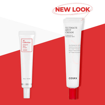COSRX AC Collection Ultimate Spot Cream, aplicador, aplicación suave para puntos de acné