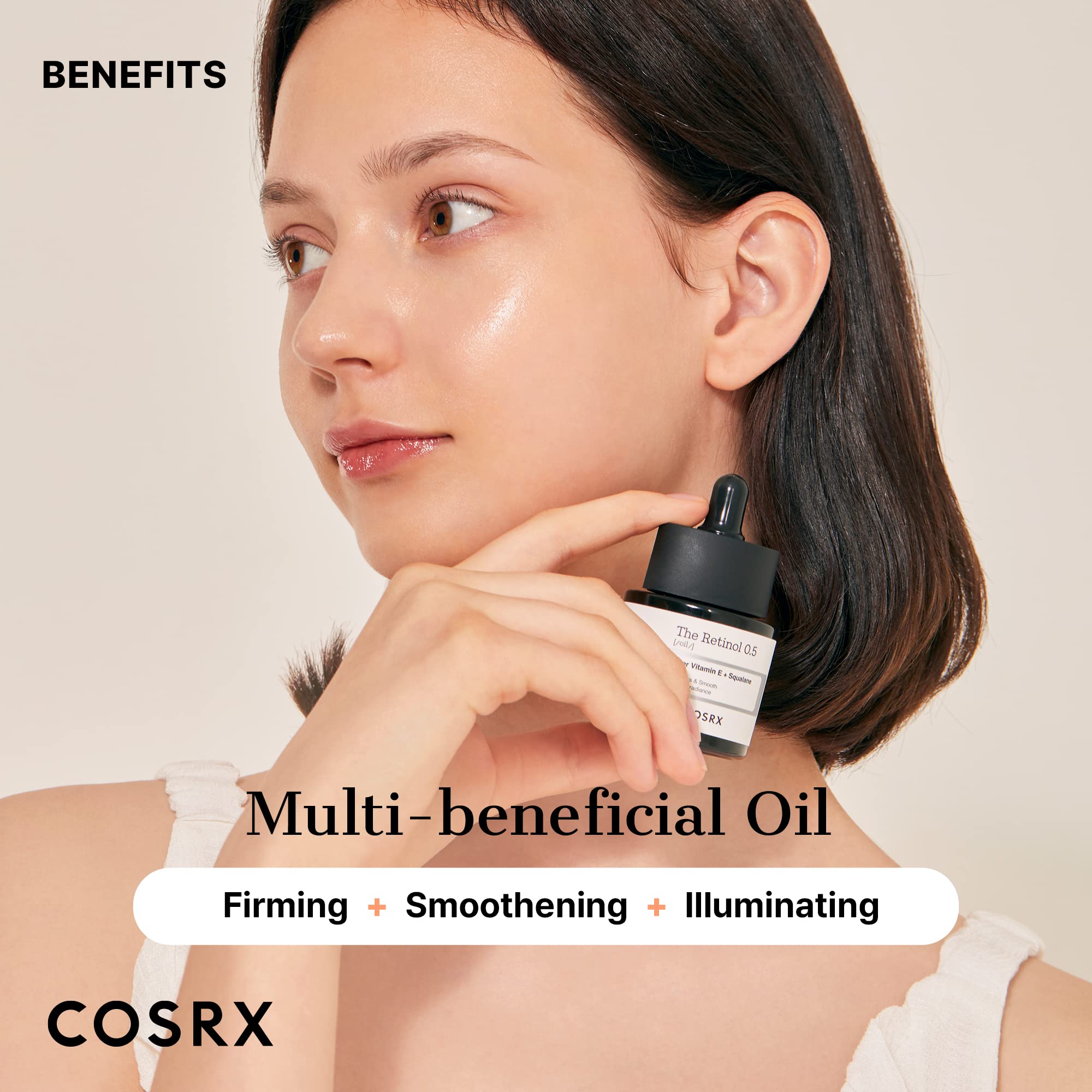 Envase minimalista de COSRX facilita la rutina diaria.