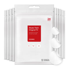 COSRX parche hidrocoloide original en tres tallas para espinillas.