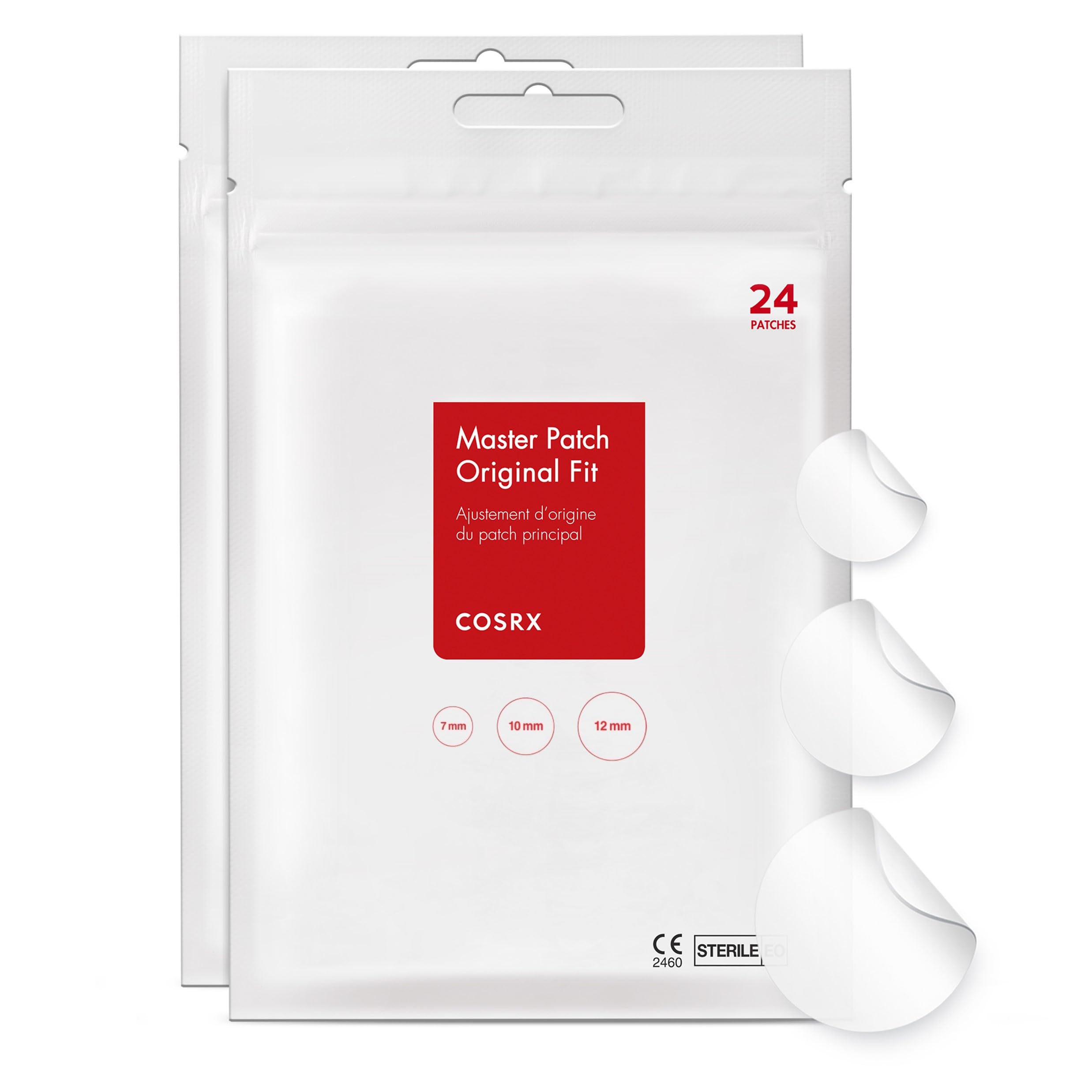 COSRX Acne Patch Original, caja de 24 parches para uso puntual en imperfecciones.