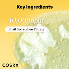 COSRX Advanced Snail Mucin Gel Cleanser uso diario para rostro limpio.