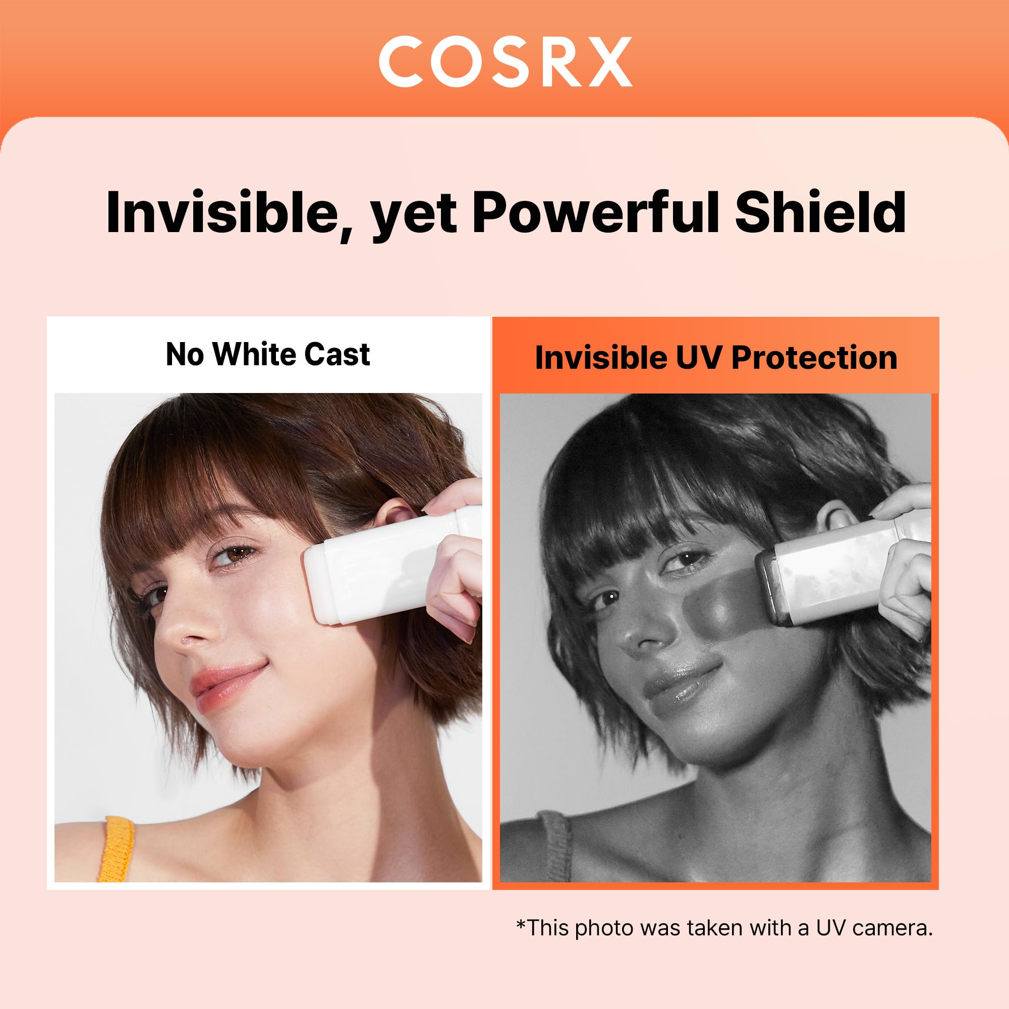 Aplicación suave en la mano con COSRX para uso diario.