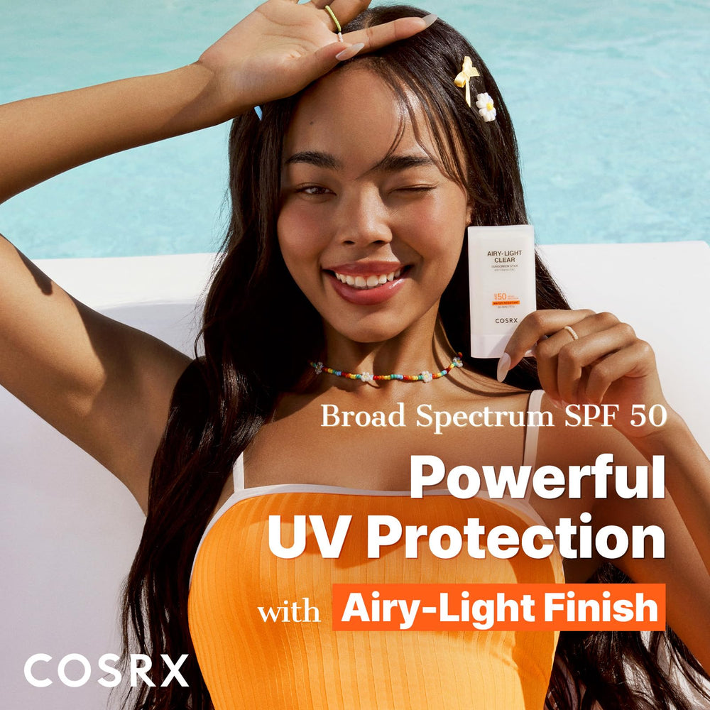 COSRX Airy-Light Stick: textura mate que evita el brillo facial.