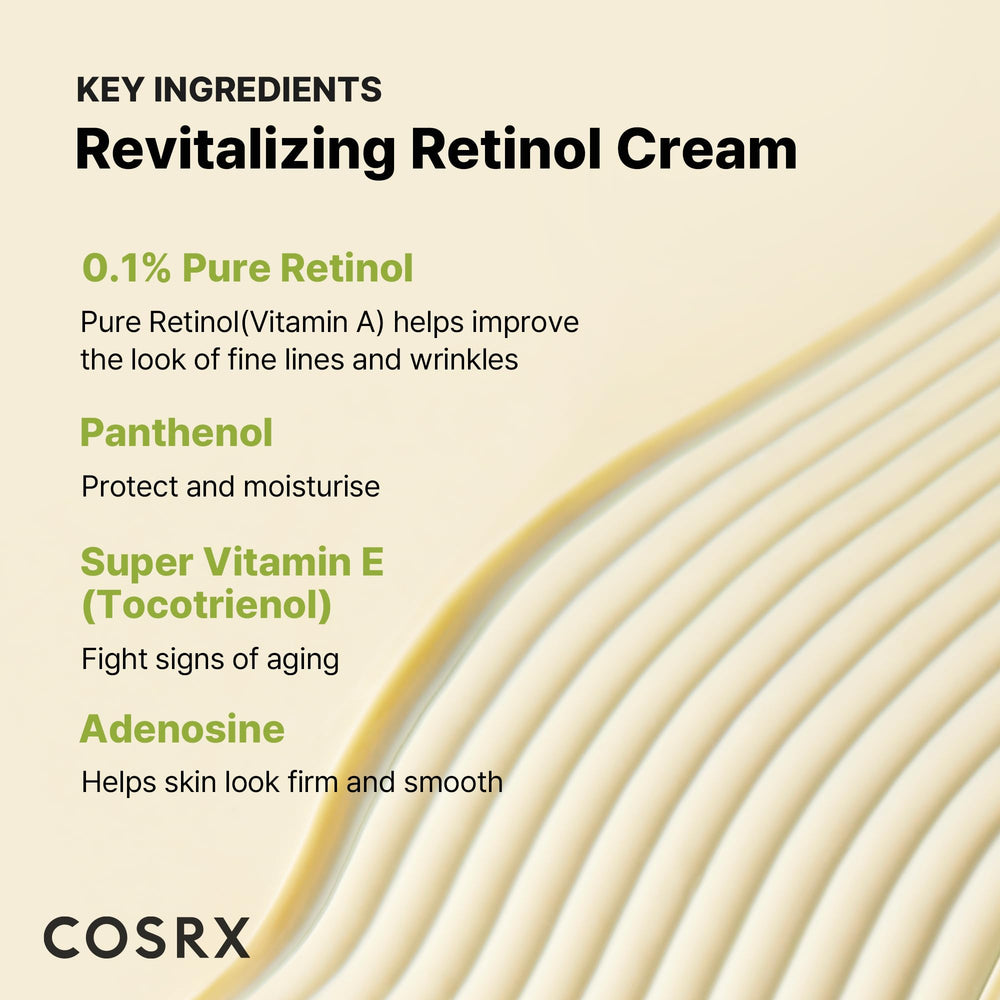 COSRX aplicación crema ojos, textura ligera que se absorbe rápido.
