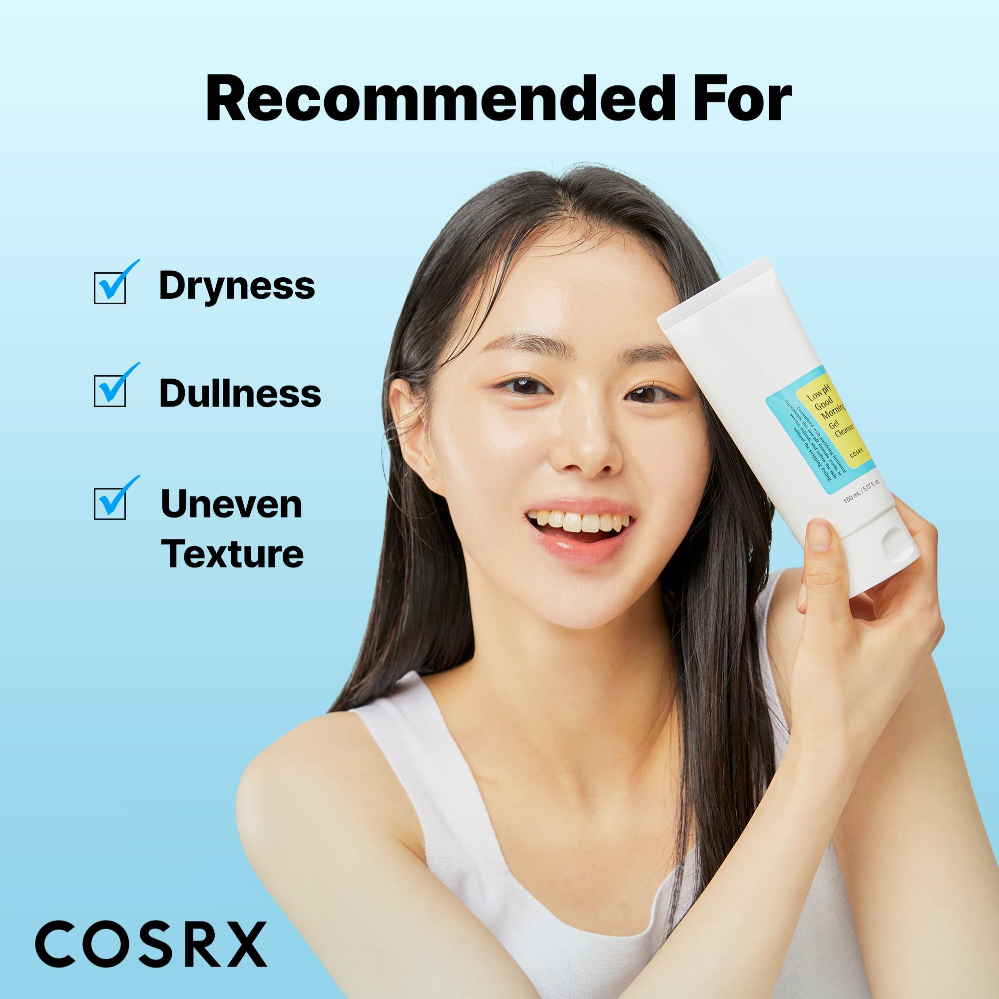 COSRX BHA, limpiador en gel que ayuda a refinar la textura.