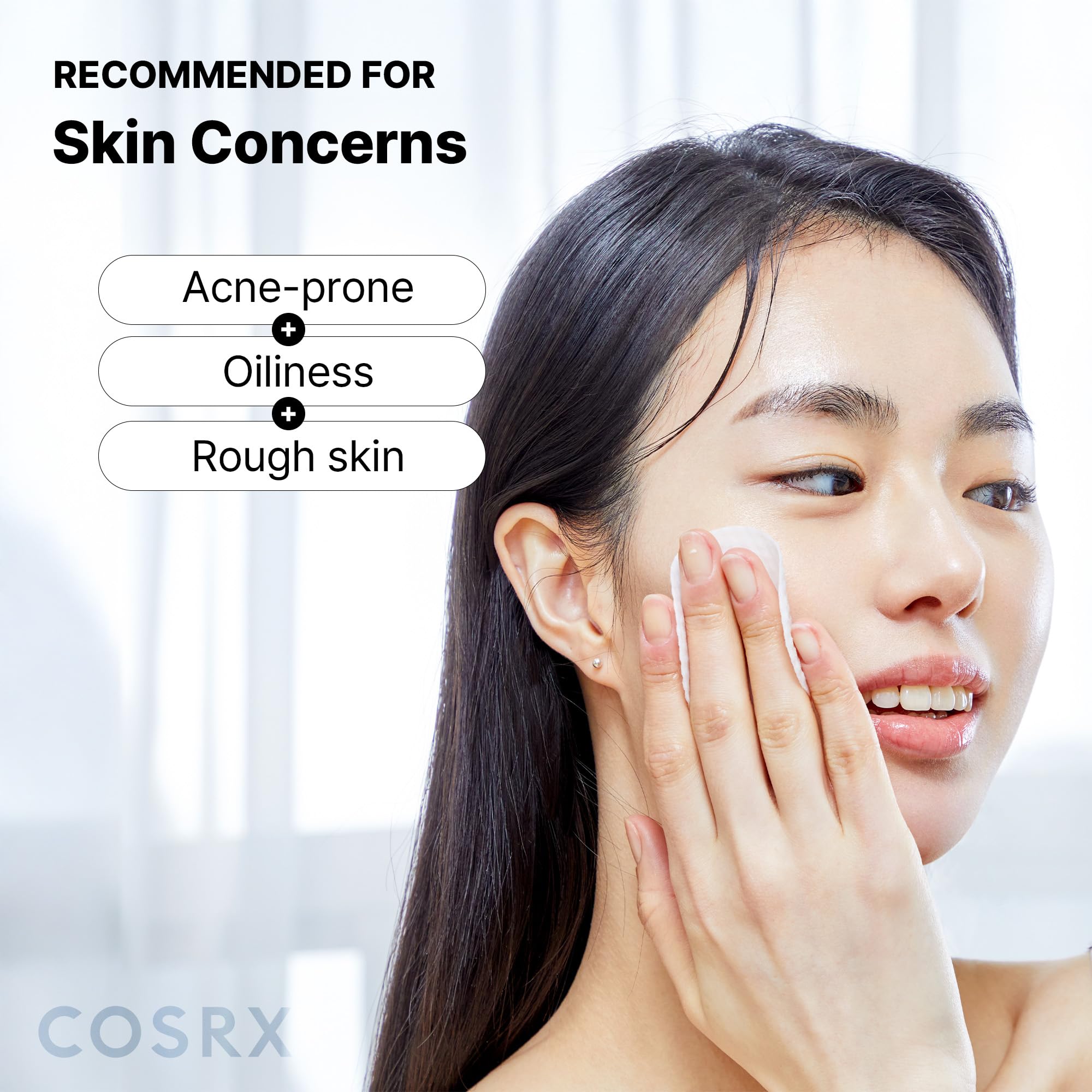 COSRX BHA Toner Pads – usage matin comme nettoyant léger