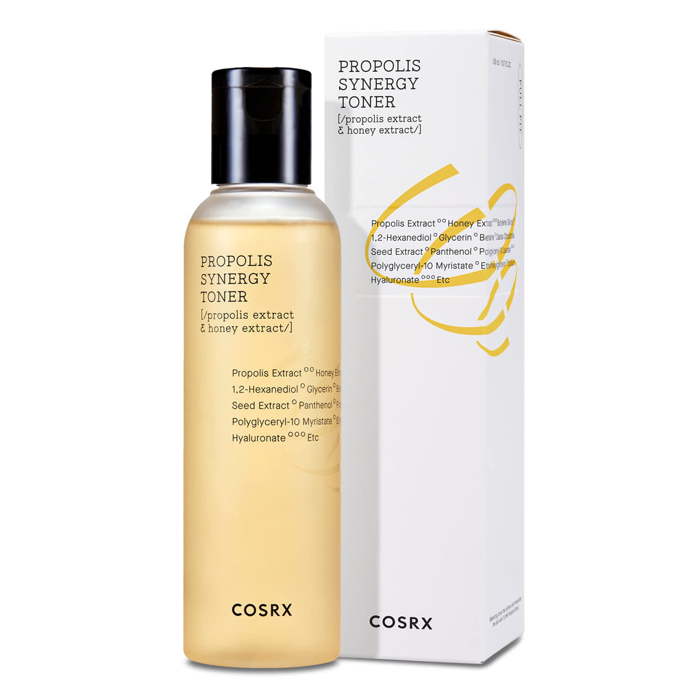COSRX Bote Toner Propolis: diseño práctico para uso diario y viaje.