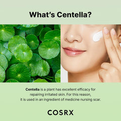 COSRX Crema de Centella para piel sensible, fórmula hipoalergénica y vegana