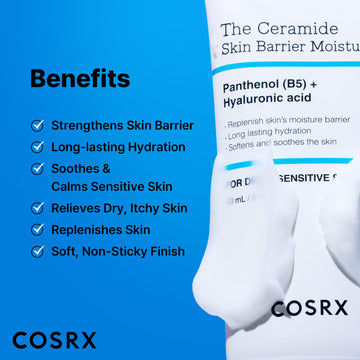 COSRX ceramidas barrera hidratación prolongada para piel cómoda todo el día