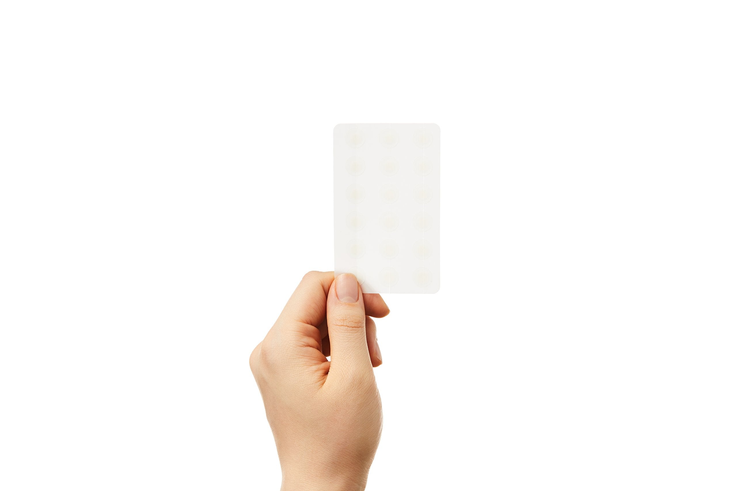 COSRX Clear Fit Master Patch ultra delgado, casi imperceptible bajo maquillaje