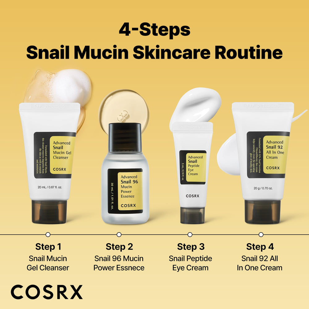 COSRX crema de ojos con baba de caracol y péptidos para cuidado de la mirada