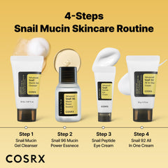 COSRX crema de ojos con baba de caracol y péptidos para cuidado de la mirada