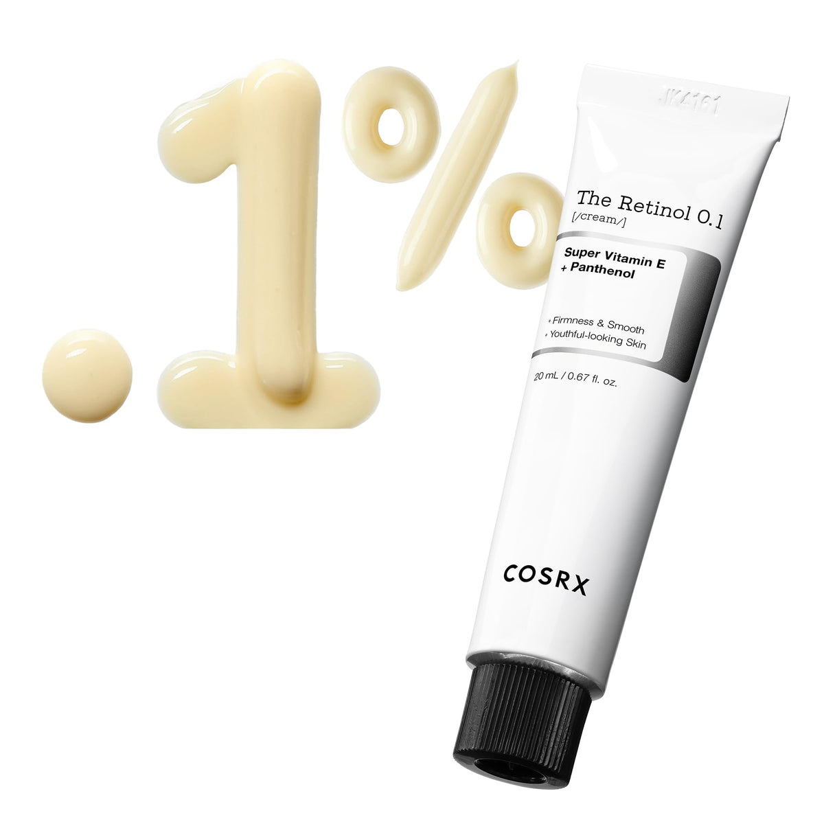 COSRX crema retinol 0,1% para ojos, suave para suavizar líneas finas.