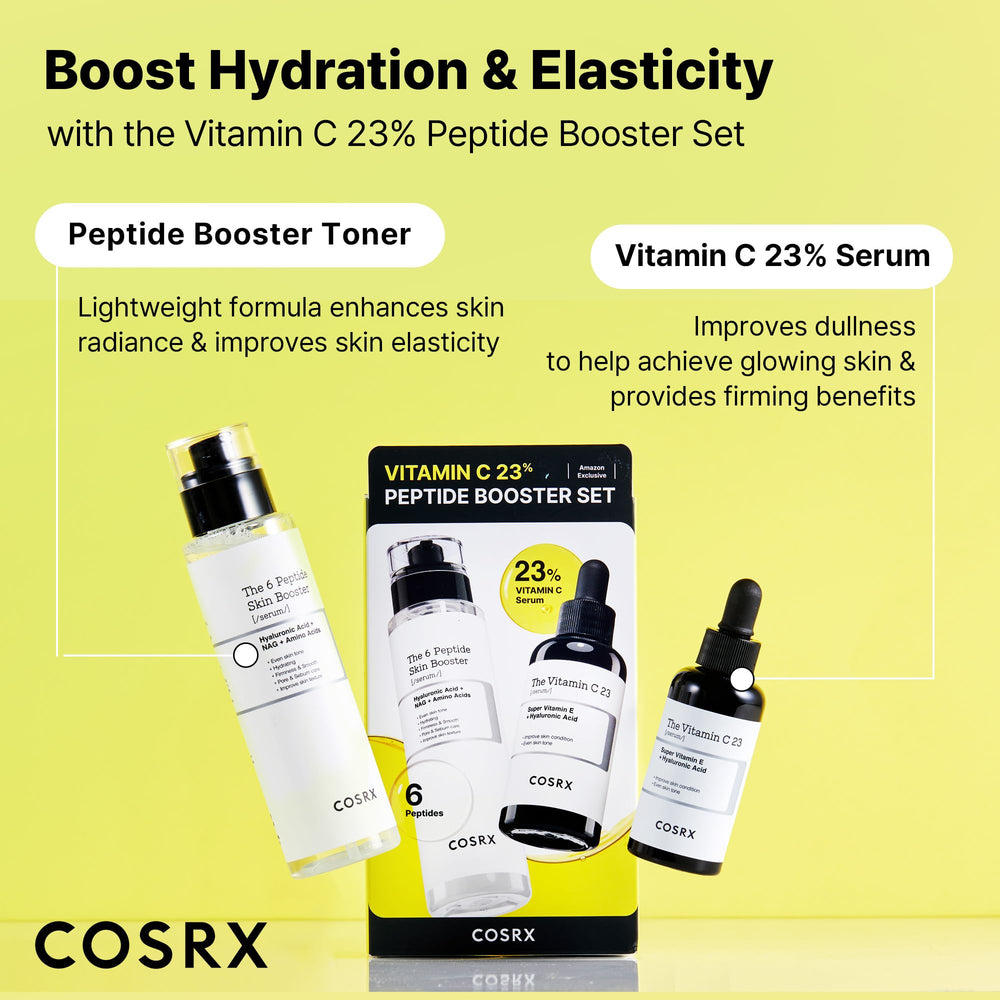COSRX etiqueta del conjunto muestra empaque limpio y premium