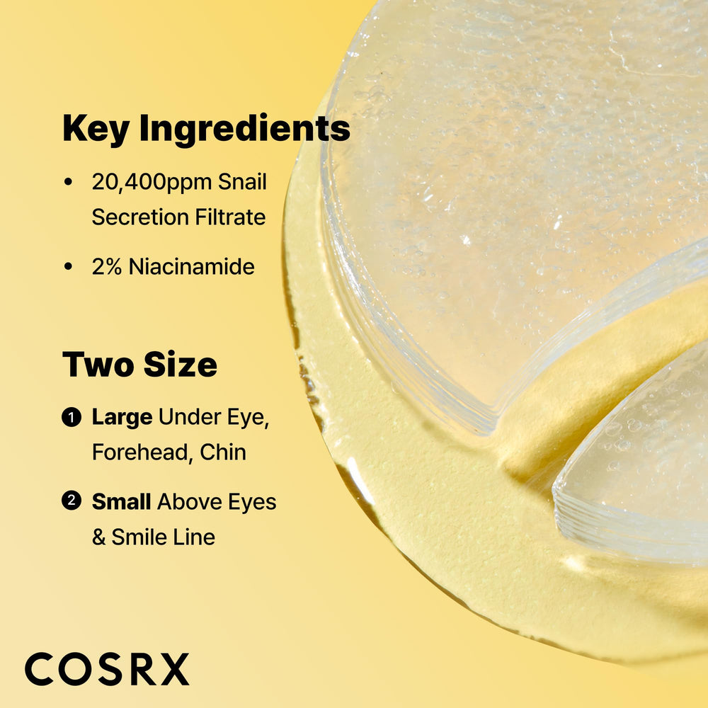 Filtrado de mucina de caracol COSRX para hidratación profunda.