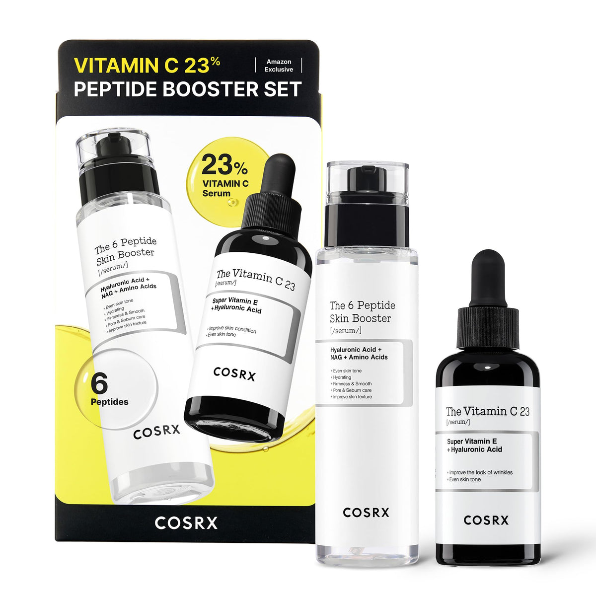 COSRX frasco de suero vitamina C 23% con textura ligera para piel radiante