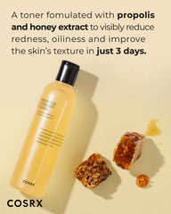 COSRX Full Fit Propolis Tónico, textura ligera sobre la piel, ideal para iniciar la rutina