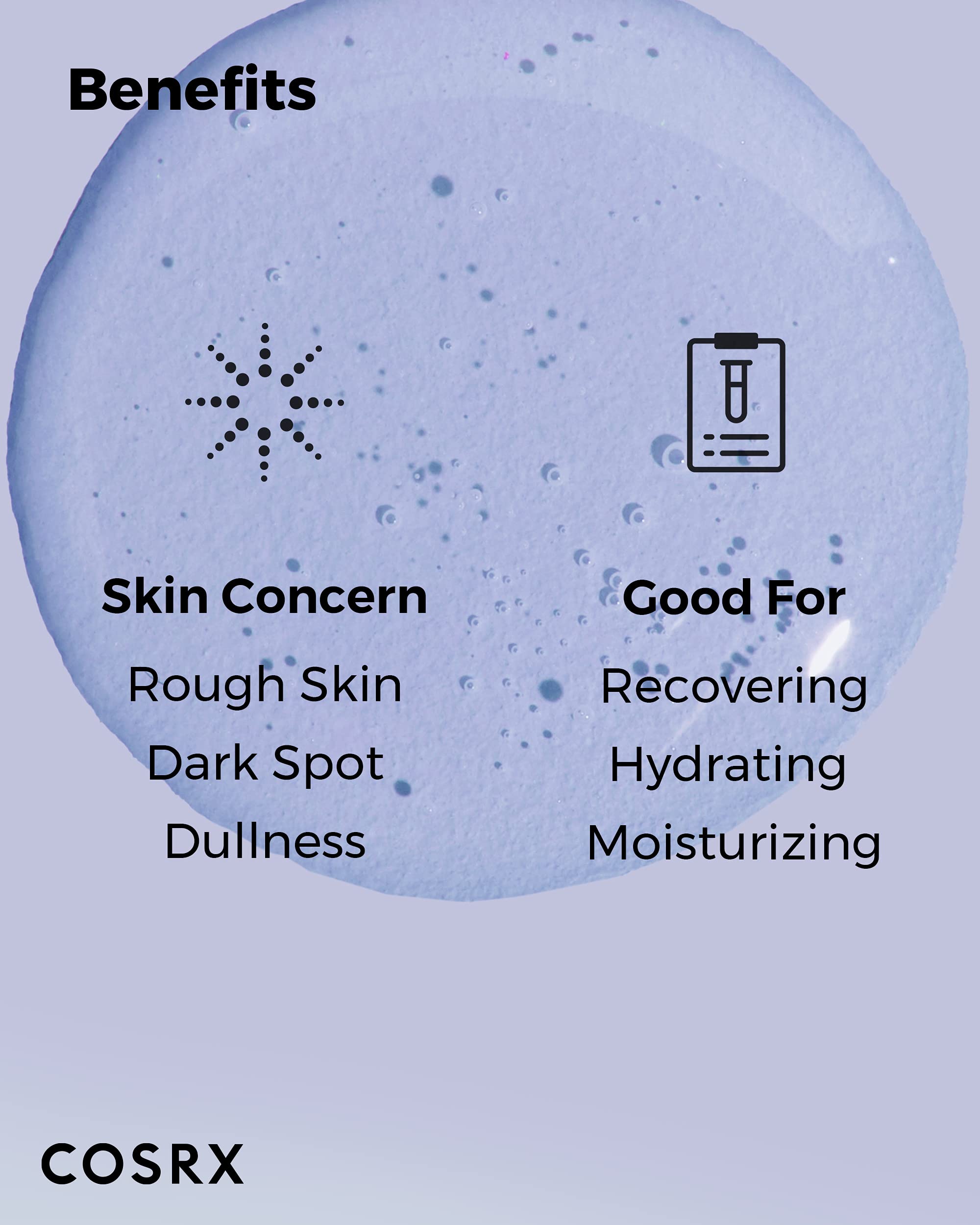 Ingredientes clave: Galactomyces 95.4% y Niacinamida 2% en Cosrx Toner