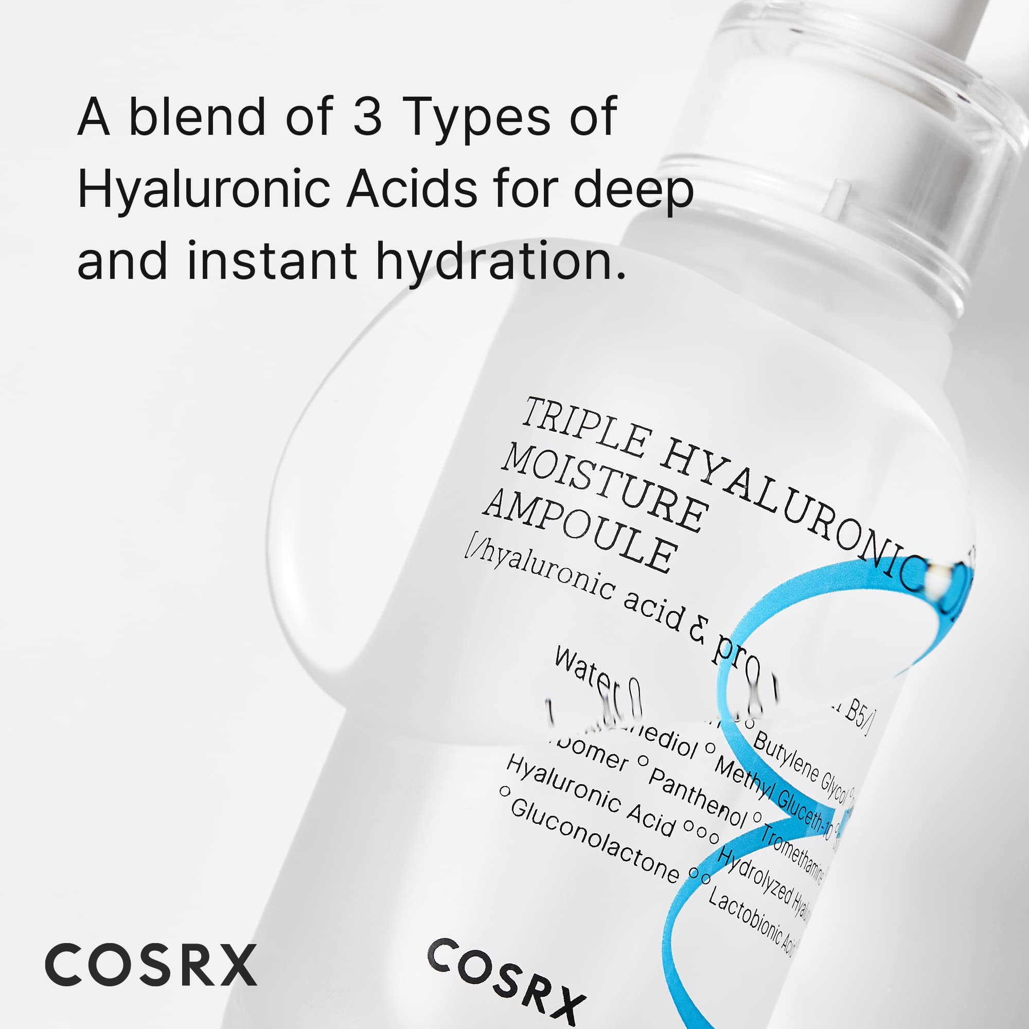 COSRX Hidrium ampolla: textura agua que se absorbe rápido