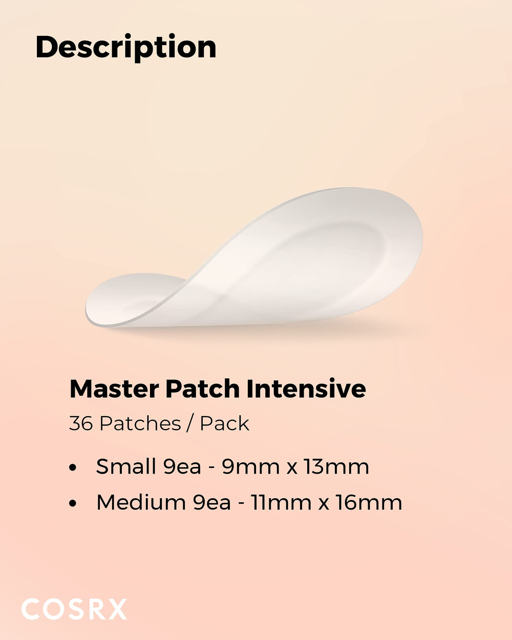 COSRX Master Patch Intensive: caja de 90 parches para múltiples usos.