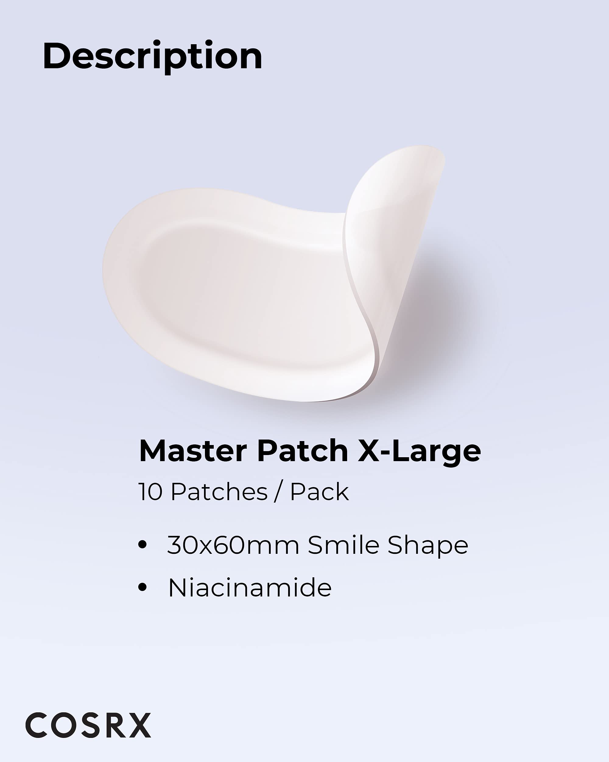 COSRX Master Patch Intensive adhesión estable durante la noche y uso cómodo