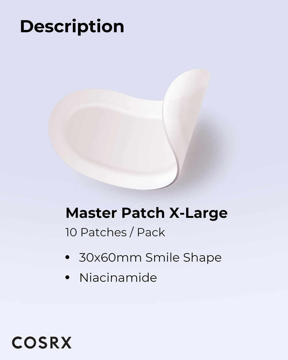 COSRX Master Patch Intensive adhesión estable durante la noche y uso cómodo