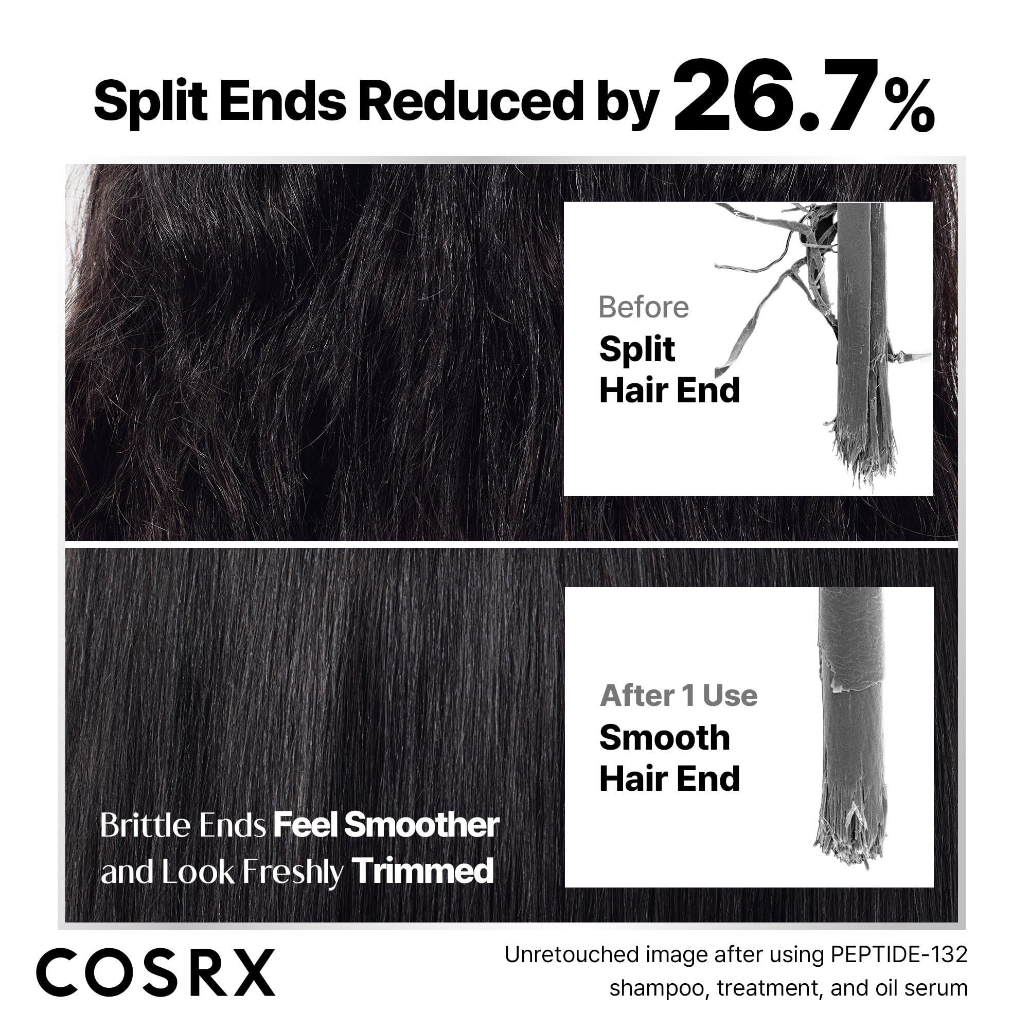 COSRX PEPTIDE-132 Champú para limpieza diaria suave