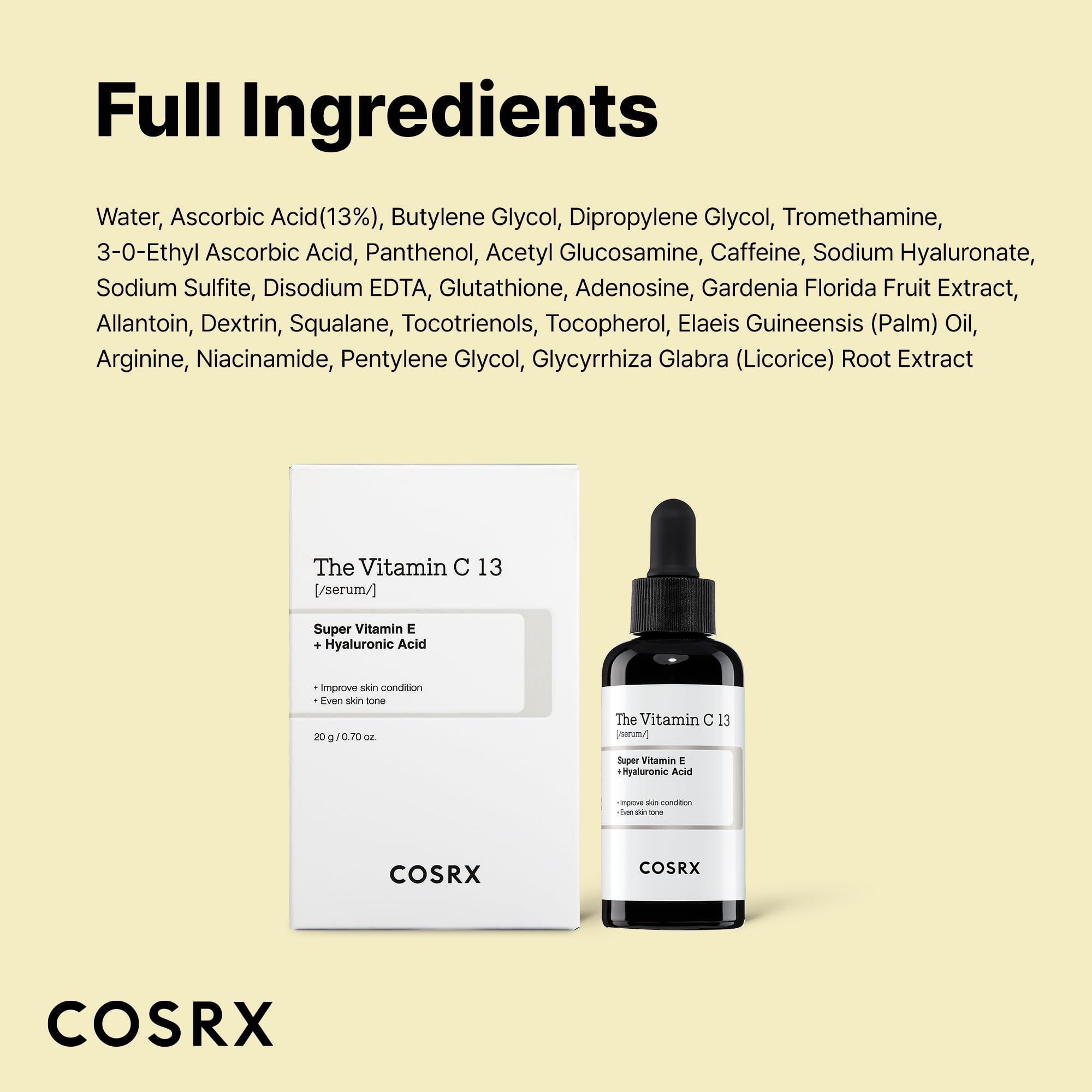Refrigeración de COSRX Pure Vitamin C Serum para preservar la eficacia