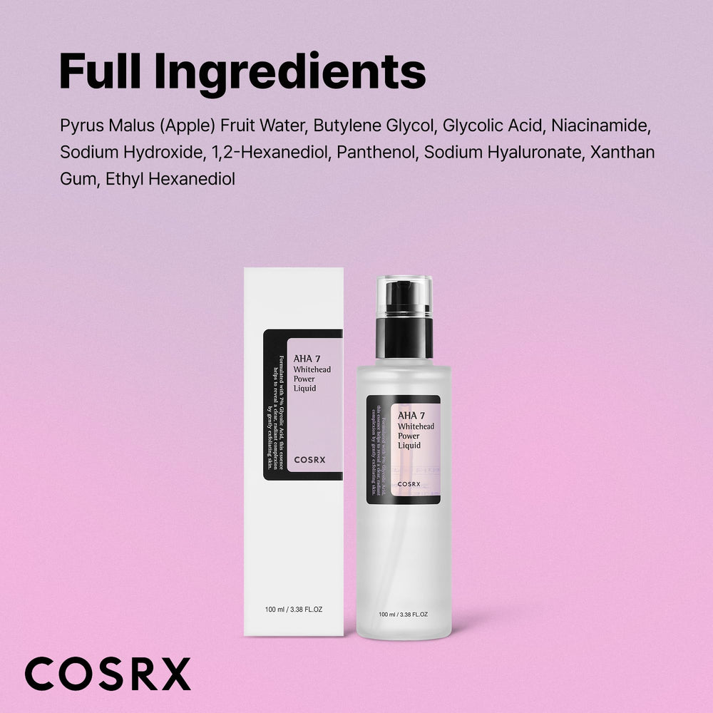 COSRX rutina diaria de cuidado, uso suave para rostro y cuerpo.