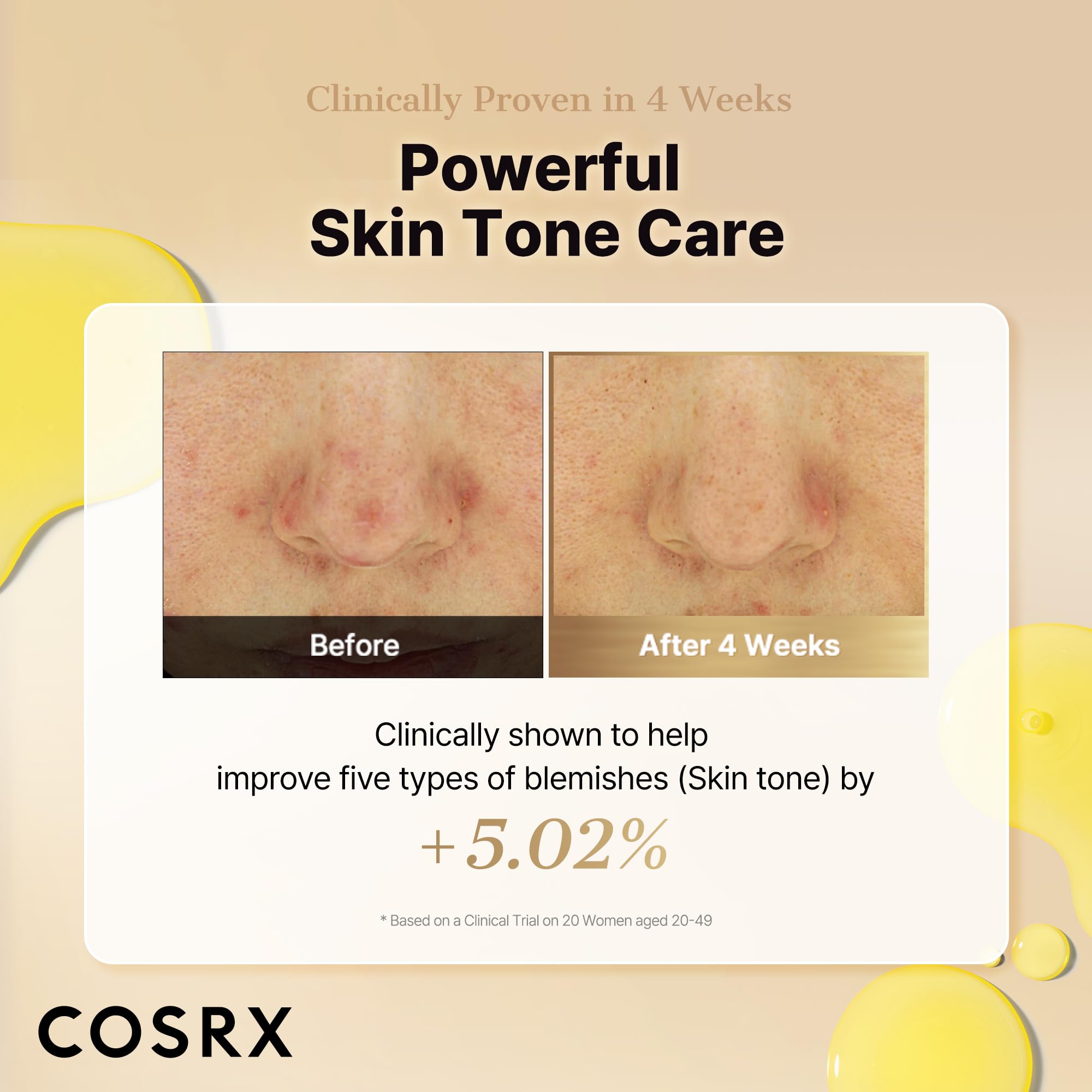 COSRX Advanced Pure Vitamin C 23% sérum — conservation au réfrigérateur après ouverture.