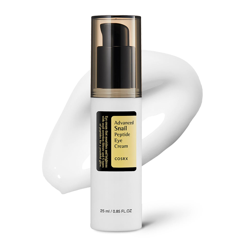 COSRX Crema contorno de ojos en tubo, hidrata el contorno de ojos.