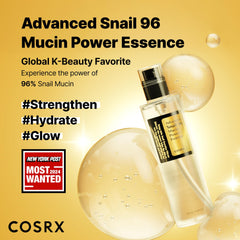 COSRX Snail Mucin Serum: absorción rápida para piel hidratada sin sensación grasa