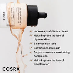 COSRX Alpha Arbutin, textura ligera facilita hidratación suave.
