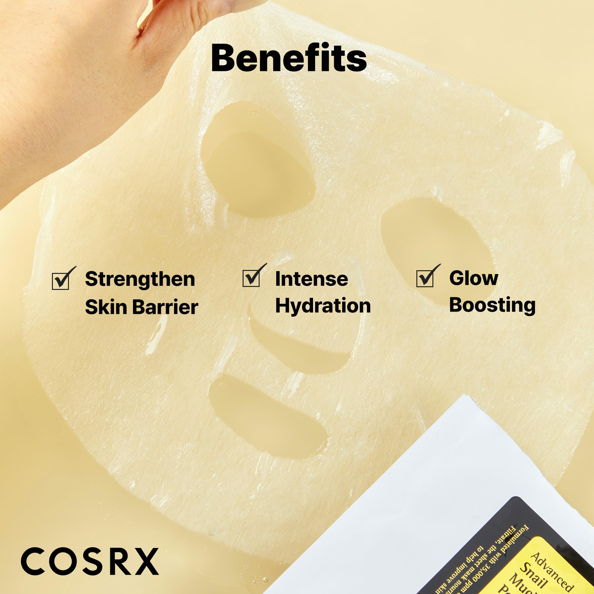 COSRX suero de mucina de caracol nutre la piel.
