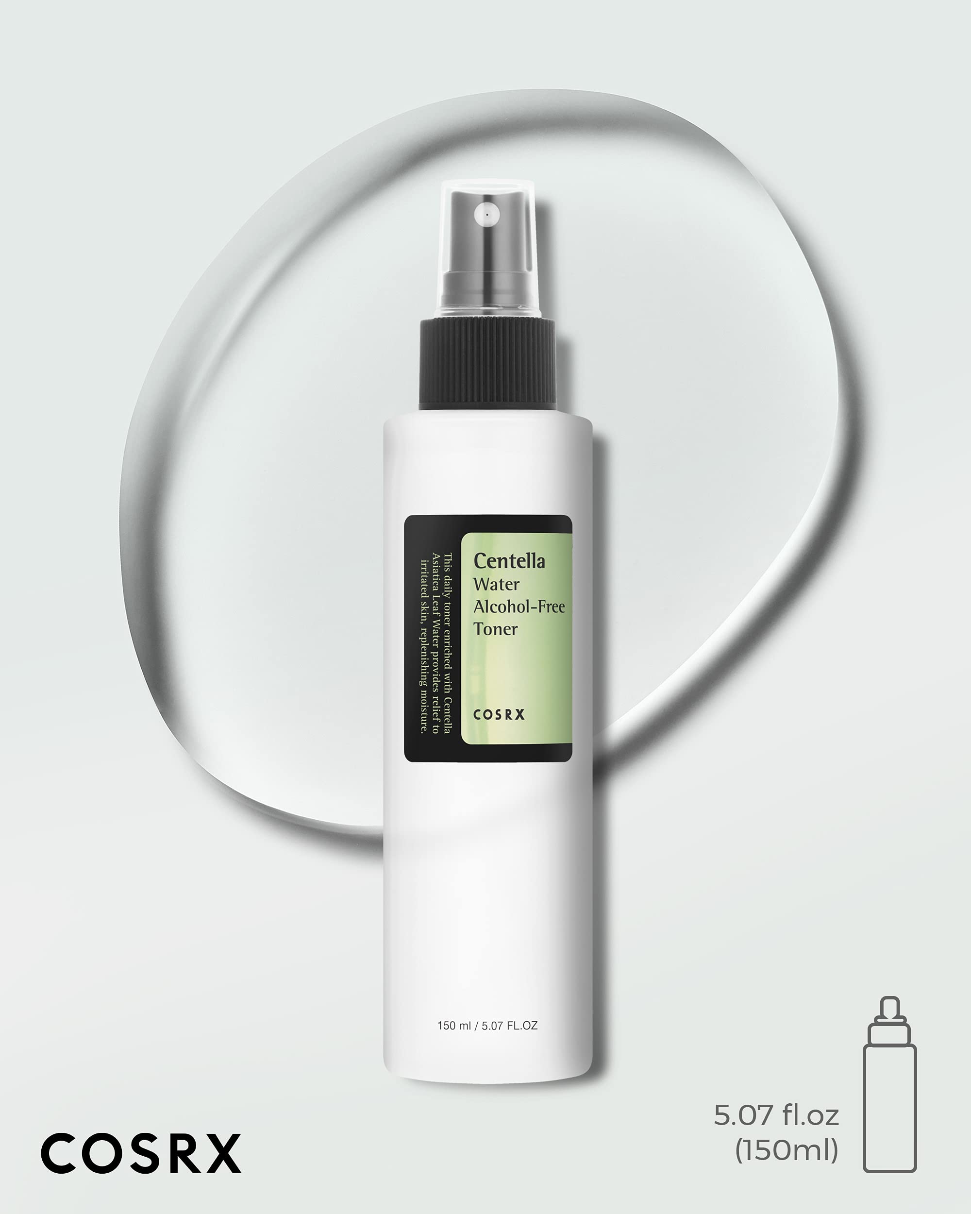 COSRX Textura ligera y refrescante al aplicar en piel sensible.