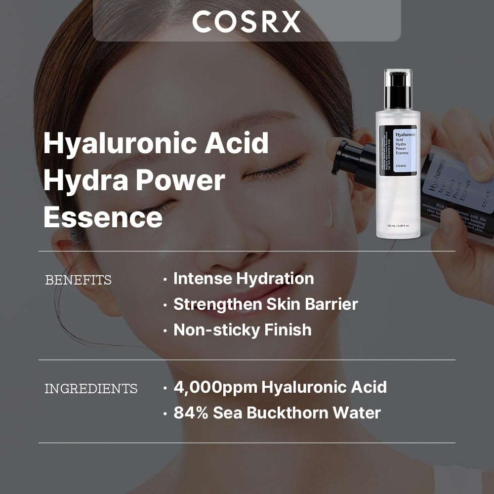 COSRX tonico hialuronico con textura de agua para piel hidratada