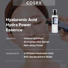 COSRX tonico hialuronico con textura de agua para piel hidratada