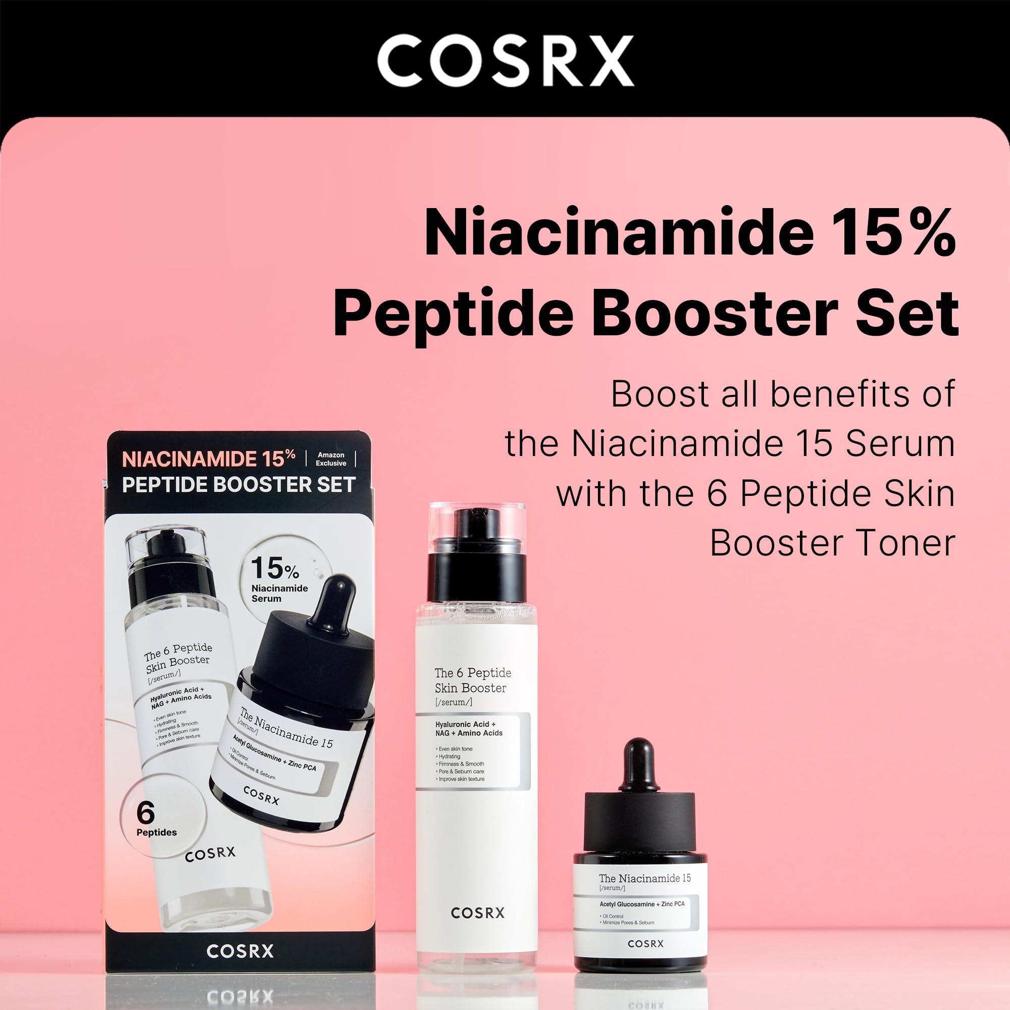 COSRX tónico con péptidos para elasticidad y luminosidad