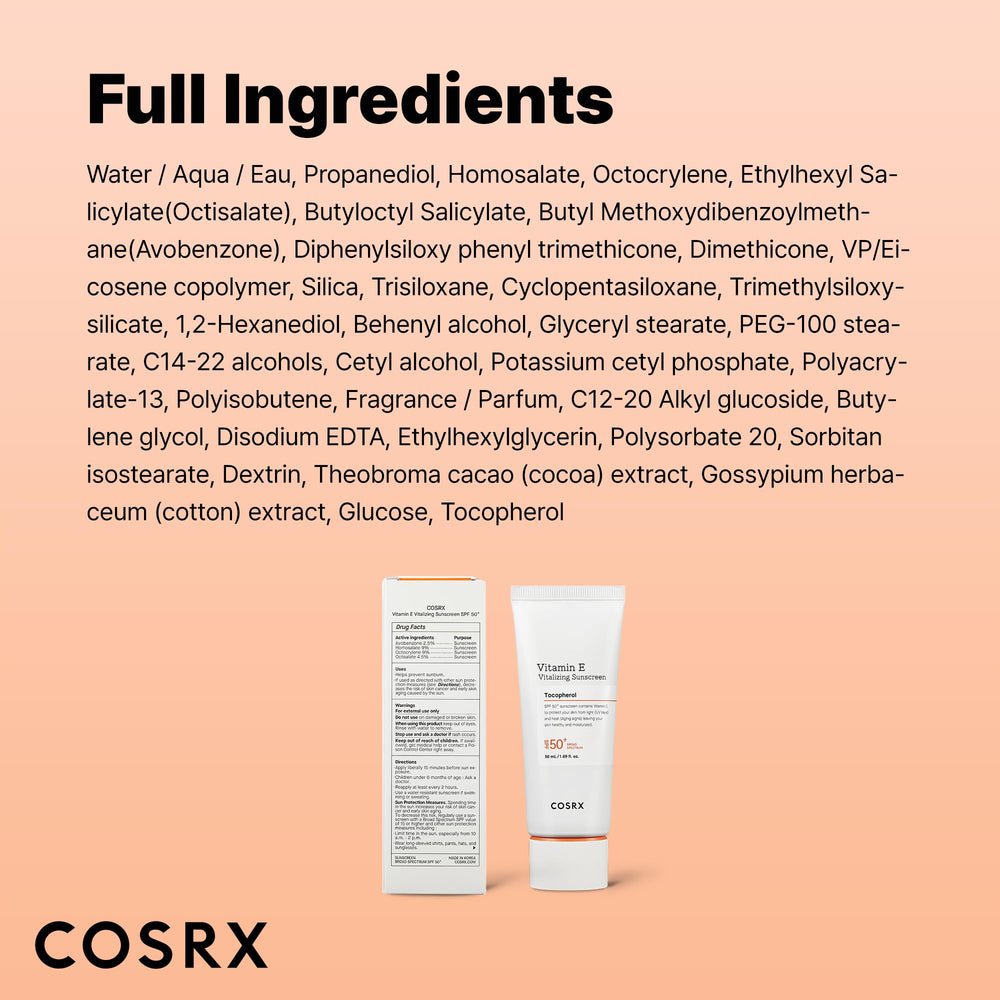 COSRX protección diaria facial para maquillaje y piel sensible.